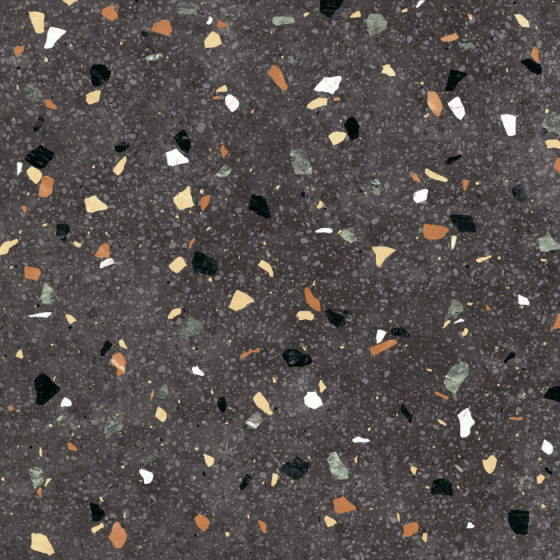 Keros Galaxy Negro μωσαϊκό πλακάκι γρανίτη 59,6×59,6 ματ